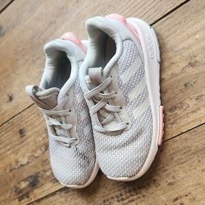 Adidas Racer TR 2.0 Girls Size 9K Running Athletic Shoes Sneakers